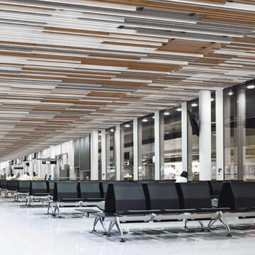 Innovative Design Freedom with Hunter Douglas Architectural’s Combi-Line Ceiling Carrier System