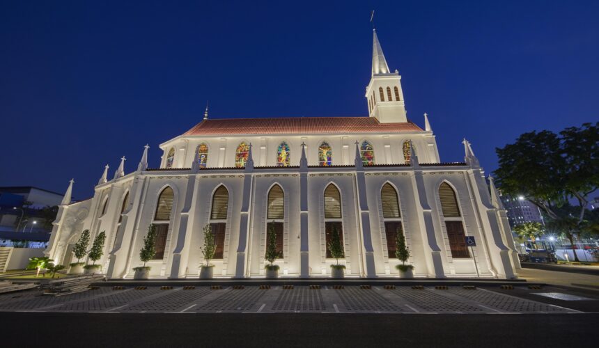 Church Of Our Lady Of Lourdes, Singapore by Light Collab